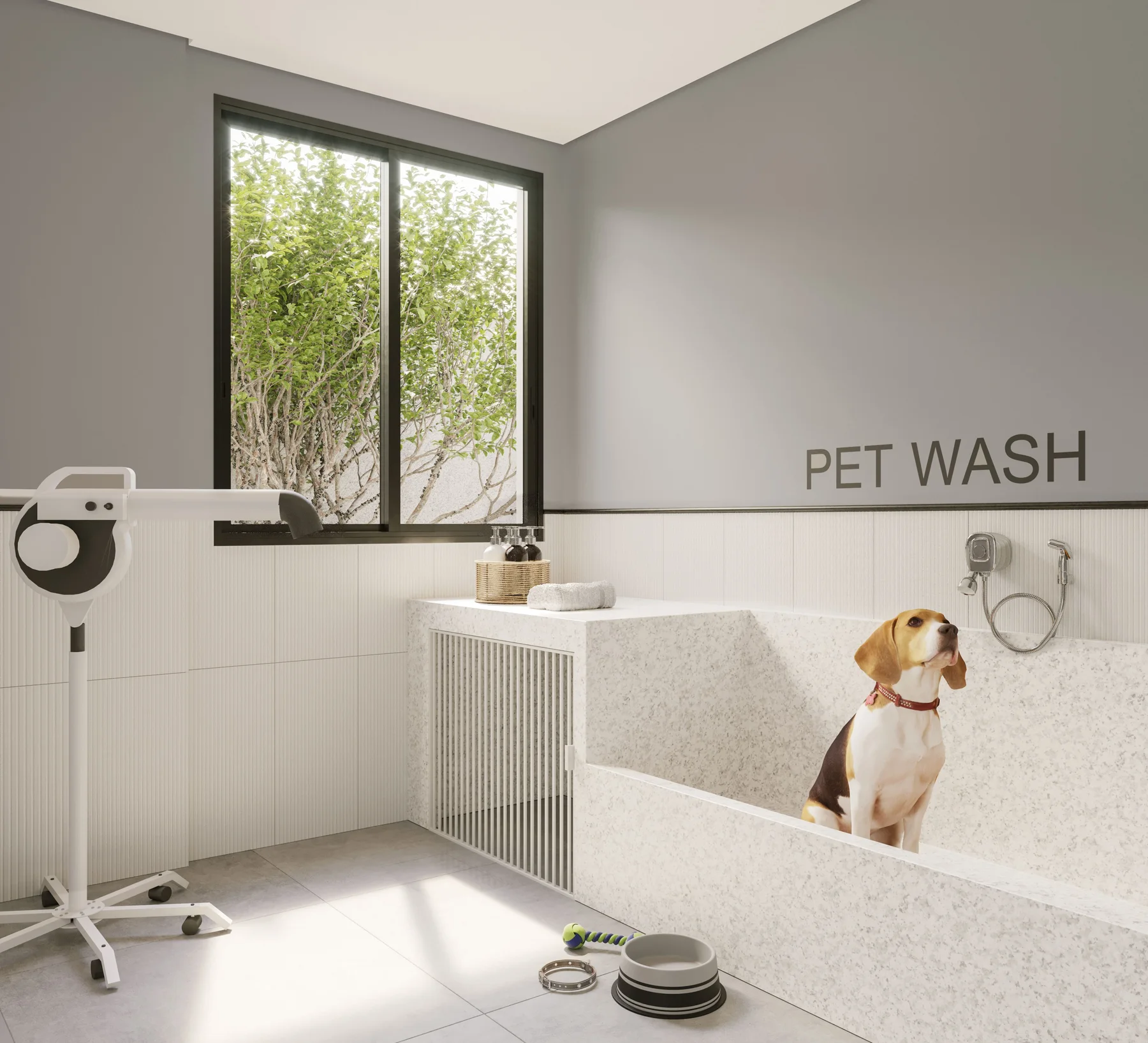 Today Alto da Boa Vista — Perspectiva artística do Pet Wash